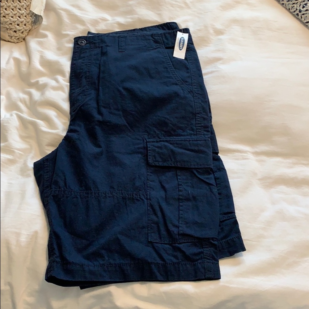 Navy shorts